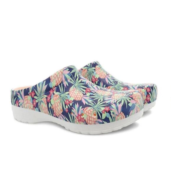 Dansko - Women's Kane EVA Clog- Pineapple Print - Size 42 - Picture 1 of 6